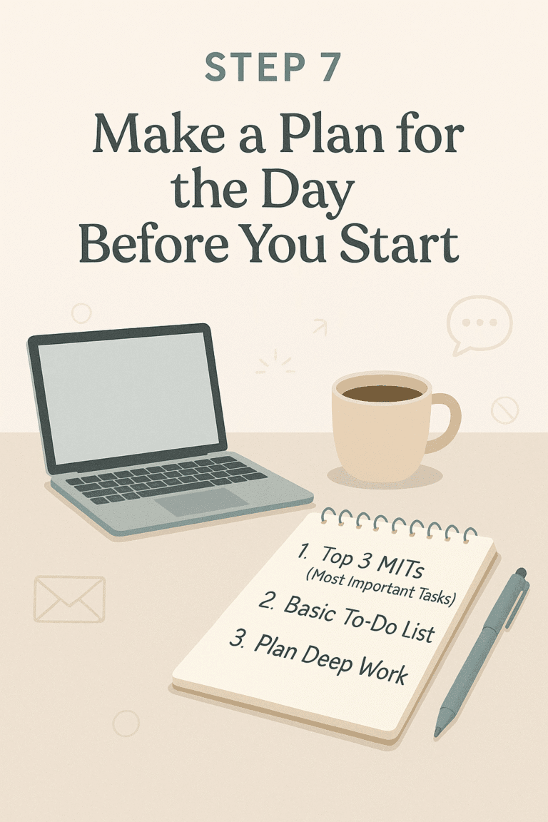 How to Start a Morning Routine for Mental Clarity 8 plan