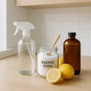 Healthy Home Essentials: 14 Non-Toxic Cleaning Products 5 Non-toxic cleaning products for a healthy home.”