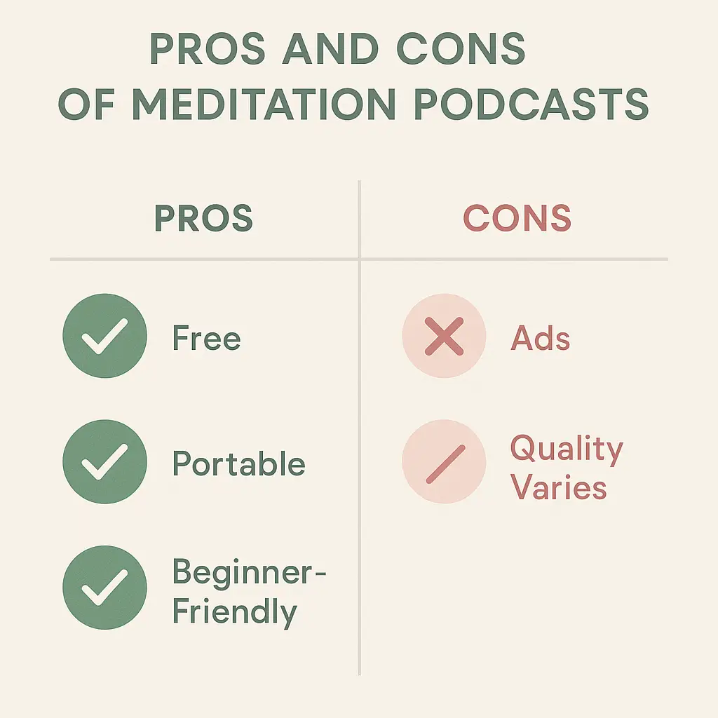 10 Best Meditation Podcasts to Calm Your Mind in 2025 | Indian & Global Picks 4 Advantage and disadvantage of podcast