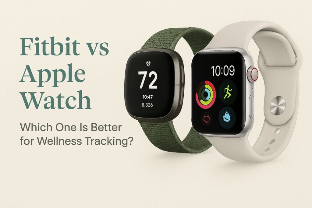 Fitbit vs Apple Watch for Wellness Tracking: 2025 Comparison & Honest Verdict 1 Fitbit vs Apple Watch for wellness tracking