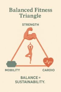 Balanced Fitness Triangle
