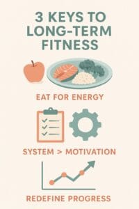 3 Keys to Long-Term Fitness