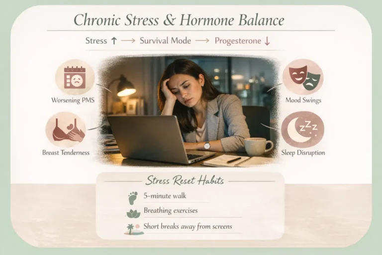 Balance Hormones With a Busy schedule Chronic Stress