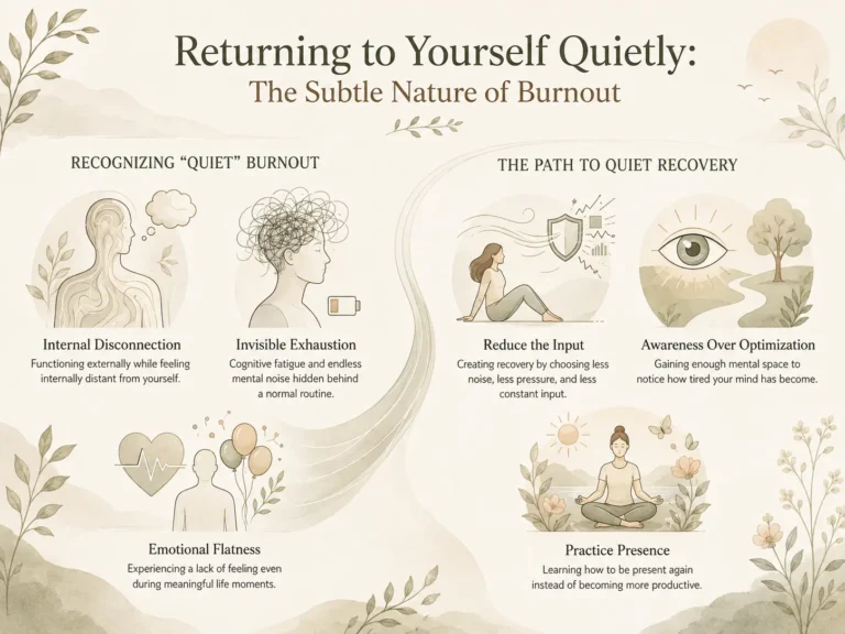 Returning to Yourself Quietly.