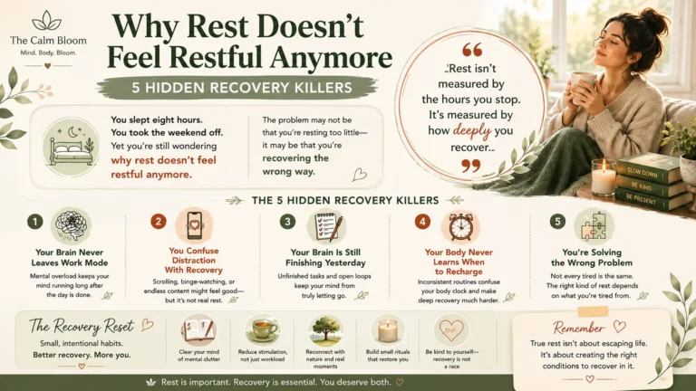Why Rest Doesn’t Feel Restful Anymore